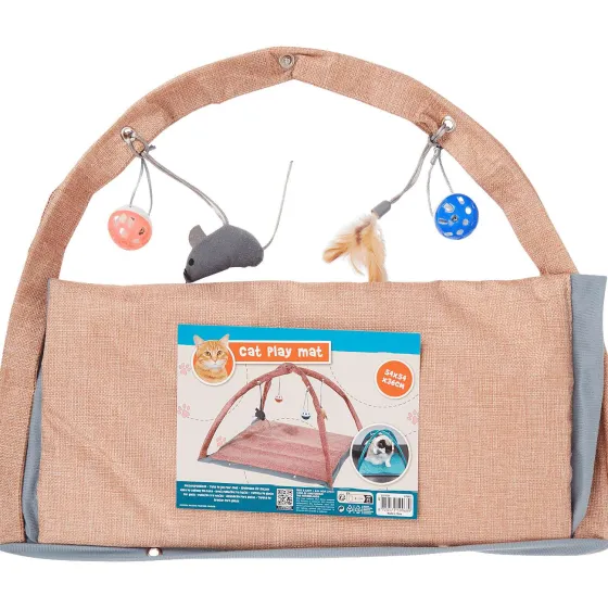 Speeltjes>Whiskas Kattenspeelkleed Beige,Grijs,Roze