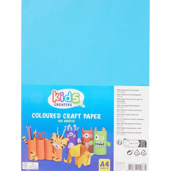 Papier & Schriften>Kids Creative Gekleurd Knutselpapier Meerkleurig