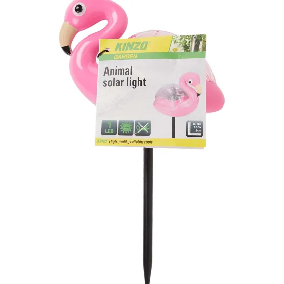 Tuindecoratie>Kinzo Solar Tuinlamp Dier Meerkleurig