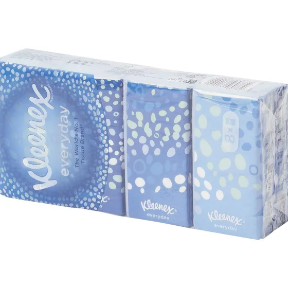 Toilet- & Keukenpapier>Kleenex Zakdoekjes Everyday