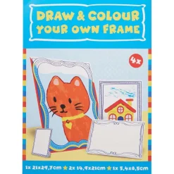 Papier & Schriften>Kids Creative Kleur En Teken Je Eigen Fotolijst