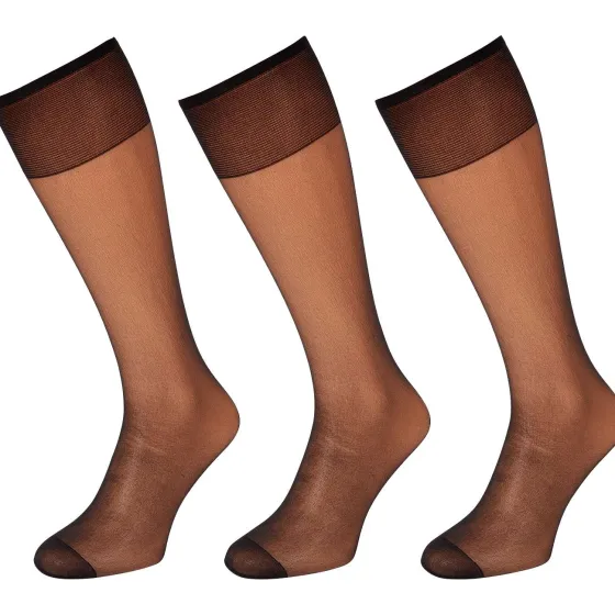 Beenmode>Lotto Kniekous 20 Denier Beige,Bruin,Grijs,Zwart