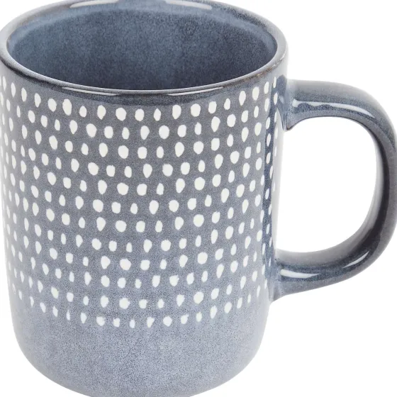 Servies>Merk Koffiemok Blauw,Bruin,Grijs