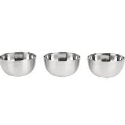 Servies>Merk Kommen-Set Zilver
