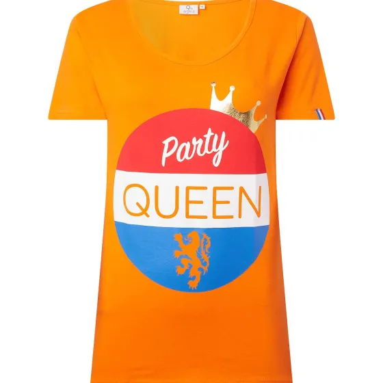 Kleding>SuperTrash Koningsdag T-Shirt Oranje