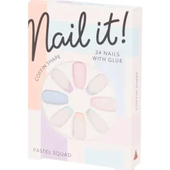 Make-Up>Max & More Kunstnagels Meerkleurig