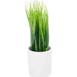 Kunstplanten & -Bloemen>Merk Kunstplant In Pot Grijs,Wit