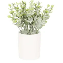 Kunstplanten & -Bloemen>Merk Kunstplant In Pot Grijs,Wit