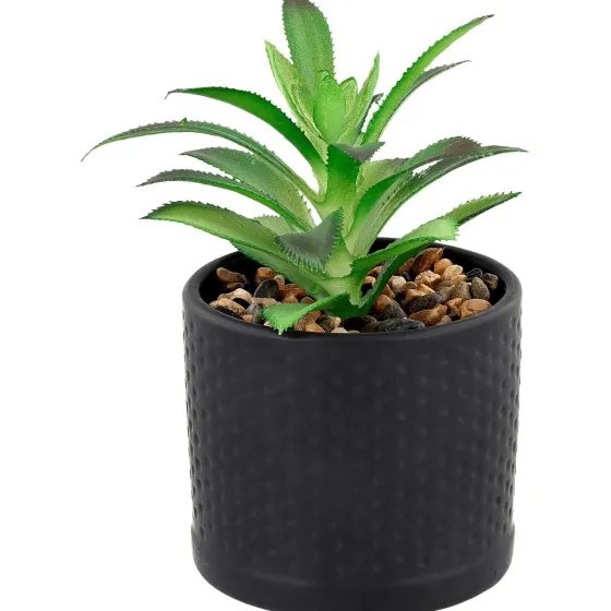 Kunstplanten & -Bloemen>Merk Kunstvetplant In Pot Bruin,Groen,Print,Zwart