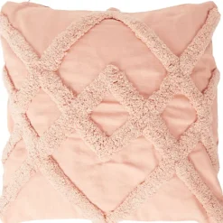 Beddengoed>Froyak Kussenhoes Mara Bruin,Groen,Roze,Wit