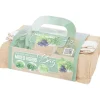 Zaaien & Planten>Green Boots Kweekset In Jute Zak Groen,Roze