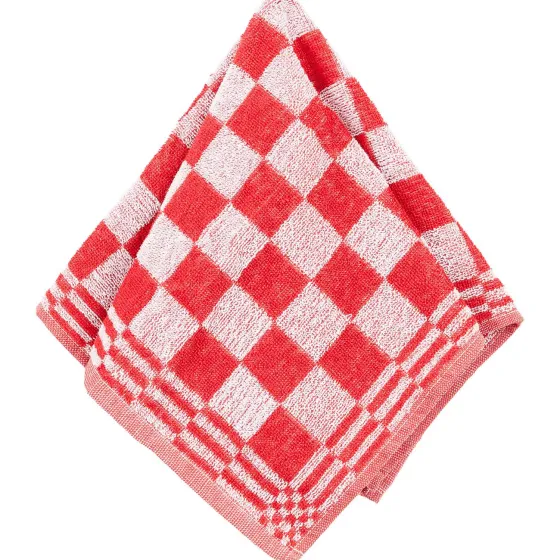 Badtextiel>Hotel Royal La Sonata Keukendoek Rood Print