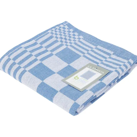Badtextiel>Hotel Royal La Sonata Theedoek Blauw