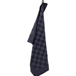 Badtextiel>Hotel Royal La Sonata Theedoek Antraciet Print