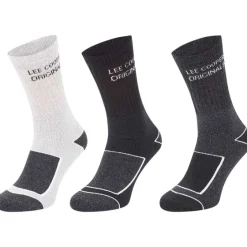 Beenmode>Lee Cooper Sportsokken Meerkleurig,Zwart