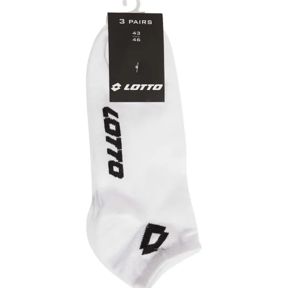 Beenmode>Lotto Sneakersokken Wit
