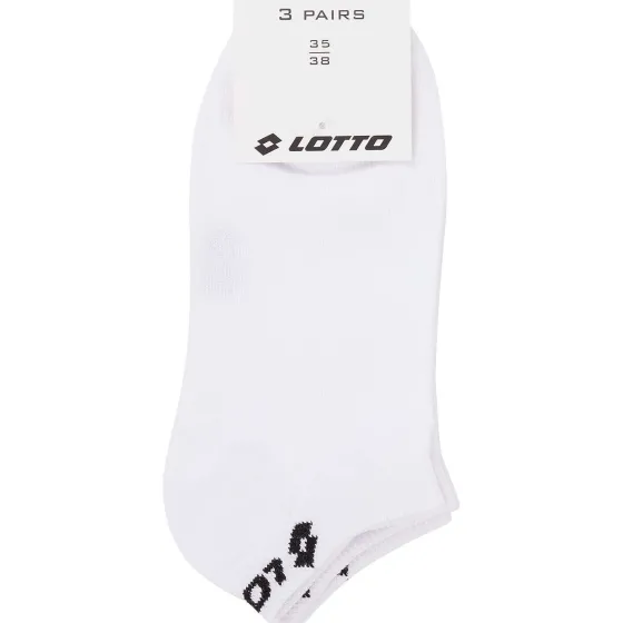 Beenmode>Lotto Sneakersokken Wit