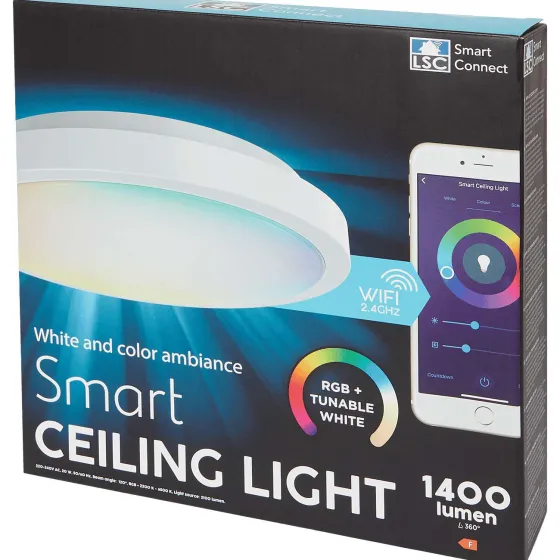 Verlichting>LSC Smart Connect Plafondlamp Wit