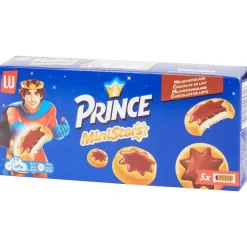 Koek & Bakproducten>LU Prince Mini Stars Bruin,Wit