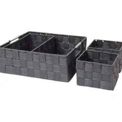 Opbergboxen>Merk Manden-Set Grijs,Zwart