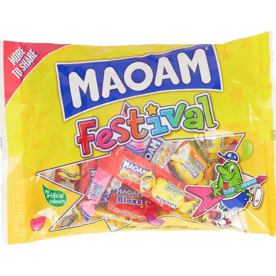 Drop & Snoep>MAOAM Uitdeelzak Festival