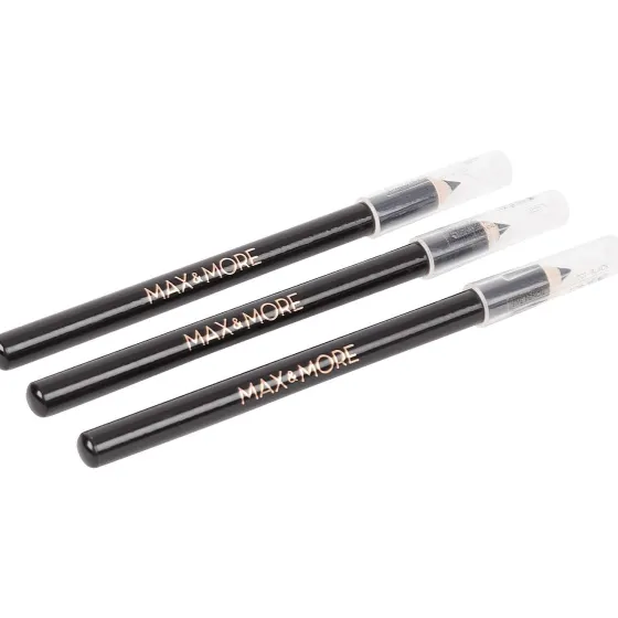 Make-Up>Max & More Oogpotloden Zwart