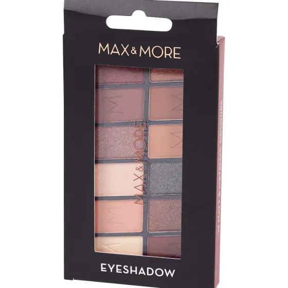 Make-Up>Max & More Oogschaduwpalette Meerkleurig