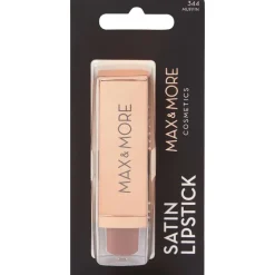 Make-Up>Max & More Satin Lippenstift Muffin Rood