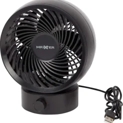 Ventilatoren>Kinzo Maxxter Usb-Bureauventilator Zwart,Wit
