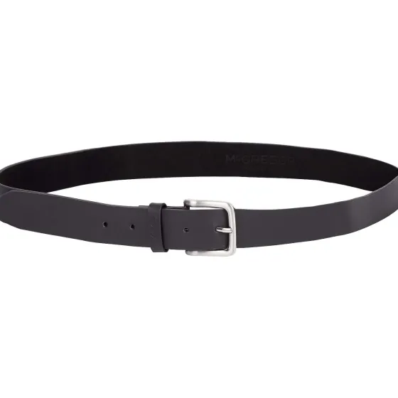 Accessoires>McGregor Leren Riem Zwart,Bruin