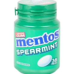 Drop & Snoep>Mentos Kauwgom Spearmint Wit