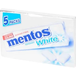 Drop & Snoep>Mentos White Kauwgom Peppermint Wit