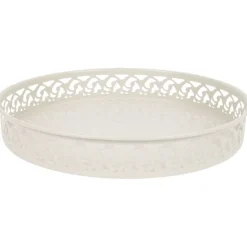 Woonaccessoires>Merk Metalen Dienblad Roze,Wit