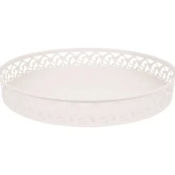Woonaccessoires>Merk Metalen Dienblad Roze,Taupe