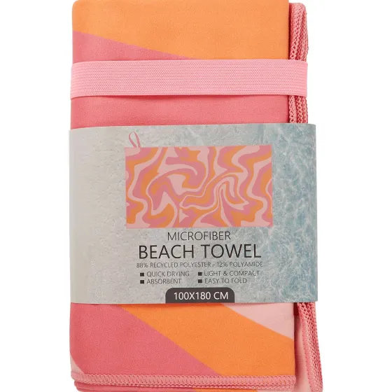 Badtextiel>Froyak Microvezel Strandlaken Print