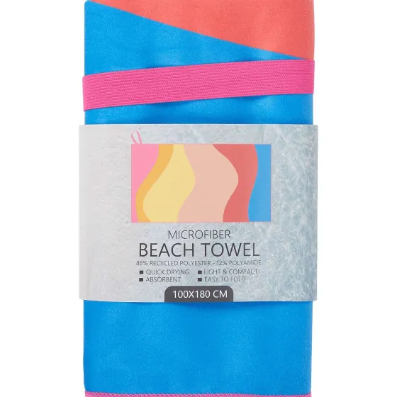 Badtextiel>Froyak Microvezel Strandlaken Print