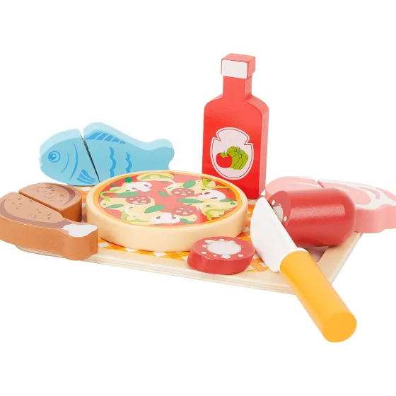 Babyspeelgoed>Mini Matters Houten Etenswaren