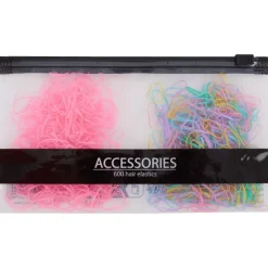 Haaraccessoires>Schrunchmiez Mini-Haarelastiekjes Meerkleurig,Zwart