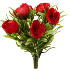 Kunstplanten & -Bloemen>Merk Mini-Kunstboeket Oranje,Rood,Roze,Wit