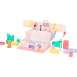Spellen>Mini Matters Mini-Speelhuis Paars,Roze