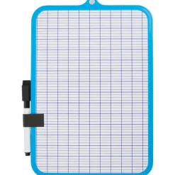 Bureau Accessoires>Office Essentials Mini-Whiteboard Zwart,Blauw,Roze