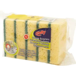 Schoonmaakartikelen>Multy Schuursponsjes Geel