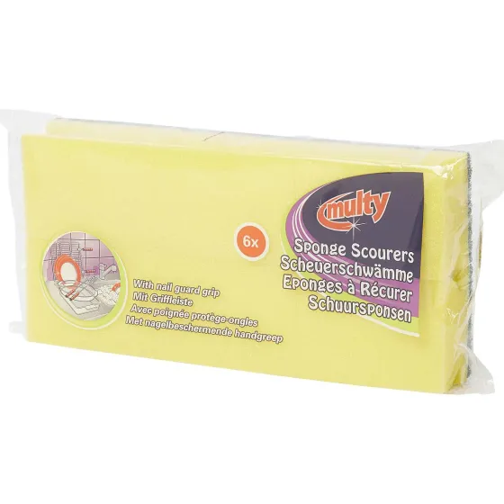 Schoonmaakartikelen>Multy Schuursponzen
