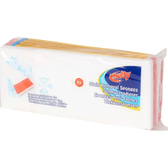 Schoonmaakartikelen>Multy Vlekkensponzen Blauw,Meerkleurig,Roze
