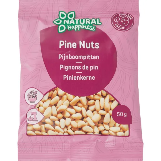 Voeding>Big Jeff Natural Happiness Pijnboompitten