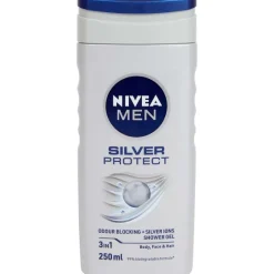 Lichaamsverzorging>Nivea Men Douchegel Silver Protect