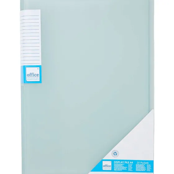 Bureau Accessoires>Office Essentials Displayboek A4 Blauw,Groen,Roze,Zwart
