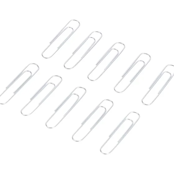 Bureau Accessoires>Office Essentials Paperclips Zilver,Meerkleurig