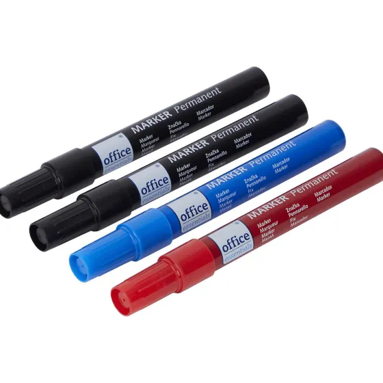 Schrijfwaren>Office Essentials Permanent Markers Meerkleurig