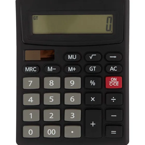 Rekenmachines>Office Essentials Rekenmachine Zwart